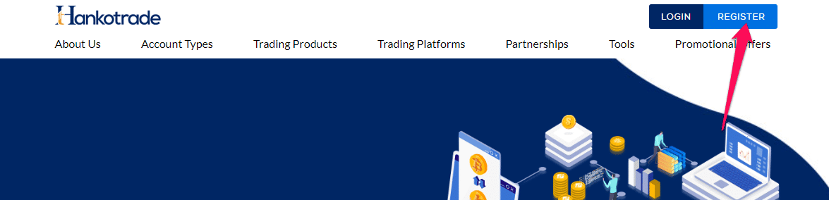 How To Open An Account On HankoTrade?
