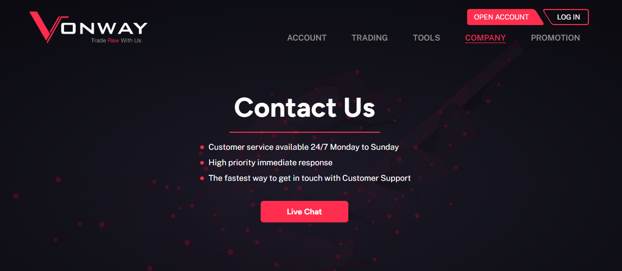 Vonway Customer Support