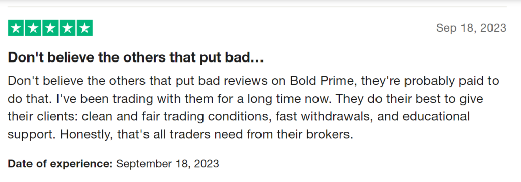 Bold Prime Review